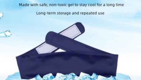 Koudkompres hoofdband PRO